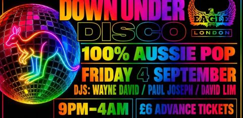 DOWN UNDER DISCO: 100% AUSSIE POP!