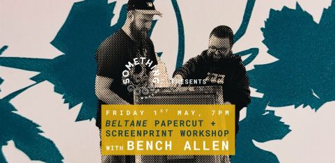 A Folklore Inspired Papercut Screenprinting Workshop with Bench Allen