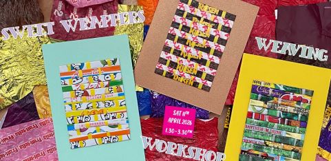 Sweet Wrappers Weaving Workshop by kamipaper