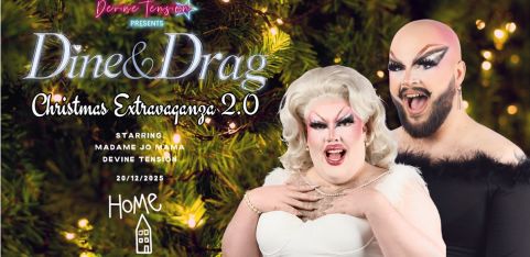 Dine'n'Drag: Christmas Extravaganza 2.0