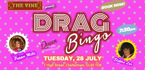 Drag Bingo @ The Vine, Cheltenham