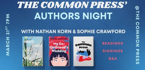 The Common Press Authors Night ft Nathan Korn & Sophie Crawford