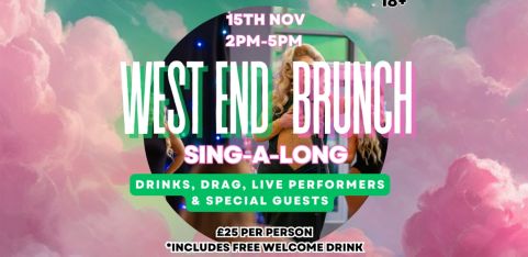 Teddi TDQ Presents West End Brunch Sing A Long