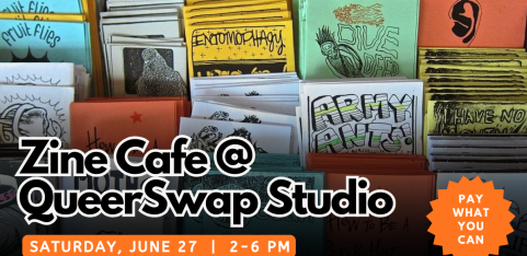 Queer Zine Cafe at QueerSwap Studio