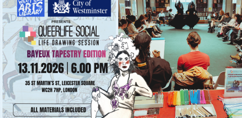 QUEER LIFE DRAWING -  Bayeux Tapestry Edition at West End Arts Library