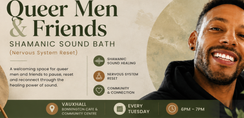 Queer Men & Friends - Shamanic Sound Bath (Nervous System Reset)