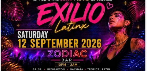Exilio Latin Party at Zodiac | LGBTQ+ Latin Night London