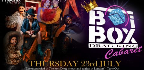 BOiBOX Drag King Cabaret - Back! 