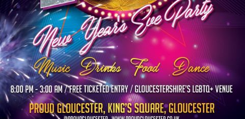 Proud Gloucester Seeing in 2026 New Years Eve Party 