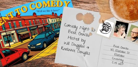 Sent to Comedy @ Beer Gonzo