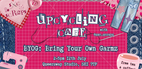 Upcycling Café with Sxc Scraps at QueerSwap Studio