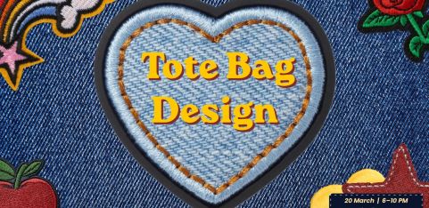 Tote Bag Design Workshop London | Taproom Studio Creative Event