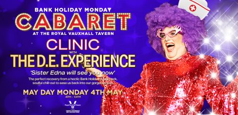Bank Holiday Monday Cabaret with The D.E. Experience 