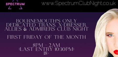 Spectrum Trans, Xdresser & Admirers Club Night