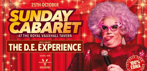 Sunday Cabaret with The D.E. Experience 