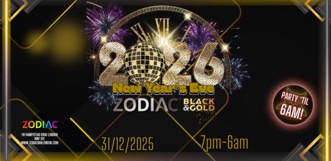 New Year's Eve at Zodiac!