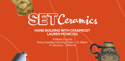 Hand Building 8 week course with Ceramicist Lauren McNicoll