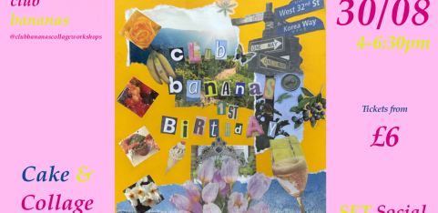 Cake and Collage: Club Bananas Workshops 1st Birthday 🍌🎂