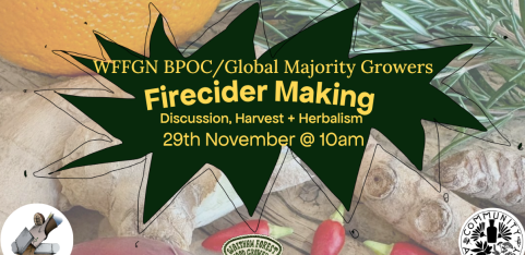 WFFGN GM/BPOC Herbalism: Fire Cider Making