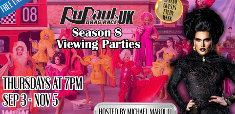 Drag Race UK Season 8 Viewing Parties at Betty & Joan's (hosted by Michael Marouli)