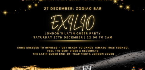 Exilio: London’s Latin Queer Pride Party – End of Year Fiesta