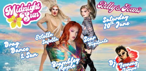 🌙 MIDNIGHT SUN: A Zara Larsson-Themed Drag Show & After Party ✨