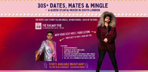 30s+ Dates, Mates & Mingle - Lesbian, FLINTA, queer mixer in South London