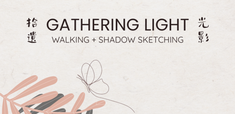 Gathering Light: Walking + Shadow Sketching