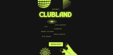 CLUBLAND | Last Saturday of every month @ Navy Bar 2.1