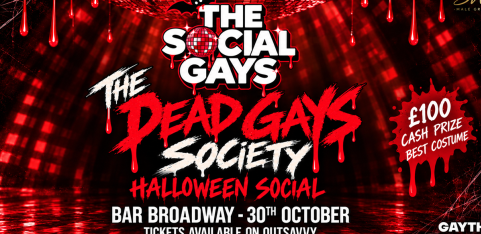 The Social Gays: The Dead Gays Society 💀 Halloween Social 