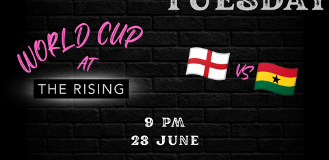 England Vs Ghana | Watch Live at The Rising
