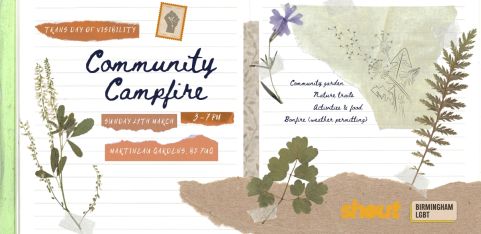 Trans Day of Visibility: Community Campfire