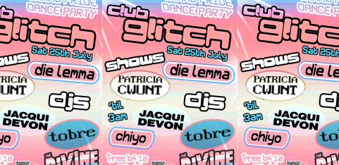 CLUB GLITCH - TRANS PRIDE DANCE PARTY
