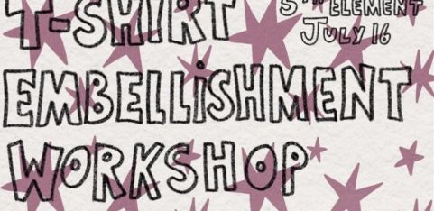Shirt embellishment workshop