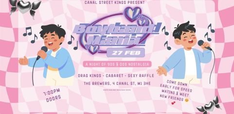 CANAL STREET KINGS PRESENTS:  BOY BAND MANIA