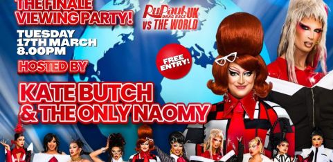 RuPaul’s Drag Race UK vs The World Finale Viewing Party