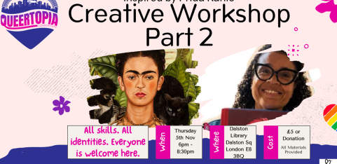 Creative Workshop inspired by Frida Kahlo Part 2