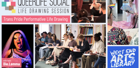 QueerLife Drawing Session 🏳️‍⚧️ Trans Pride Session