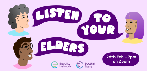 Listen to Your Elders - LGBT+ History Month event