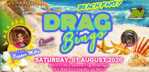 Beach Party Drag Bingo @ The Moonrakers, Swindon