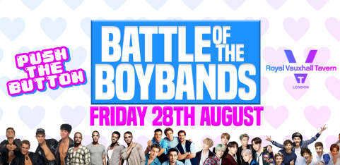 Push The Button: BATTLE OF THE BOYBANDS