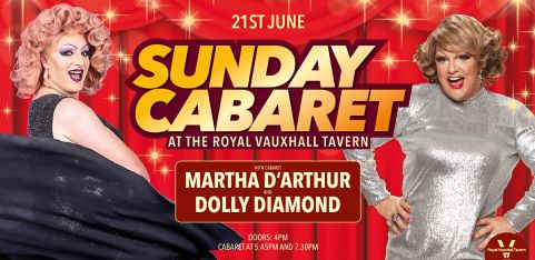 Sunday cabaret with Martha D’Arthur and Dolly Diamond