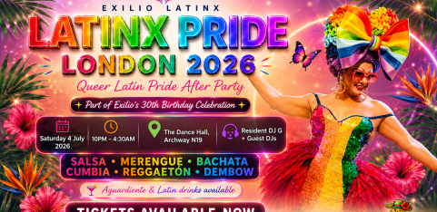 🌈 London Latinx Pride 2026 | Powered by Exilio Latinx