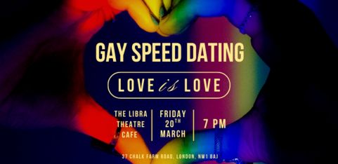 GAY SPEED DATING, CAMDEN | AGES 21-46