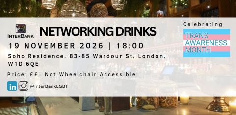 InterBank Networking celebrating Trans Awareness - 19 November