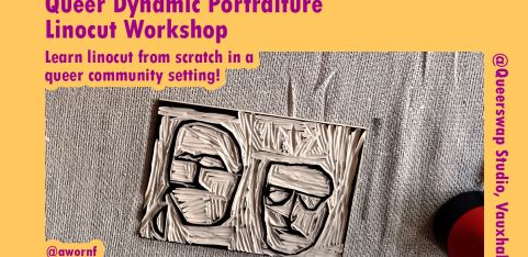 Queer Dynamic Portraiture - Linocut Workshop