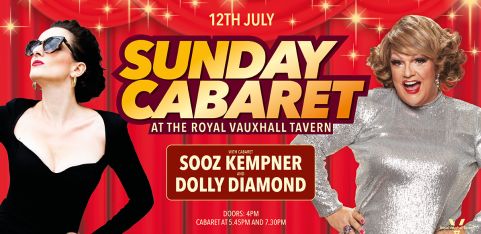 SUNDAY CABARET WITH SOOZ KEMPNER AND DOLLY DIAMOND 