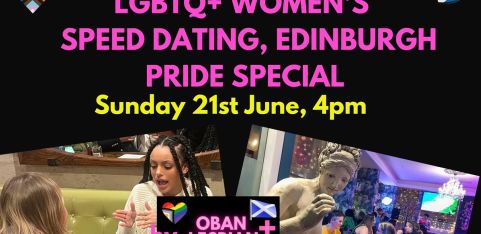 Edinburgh Pride LGBTQ+ Women's Speed Dating 21st June