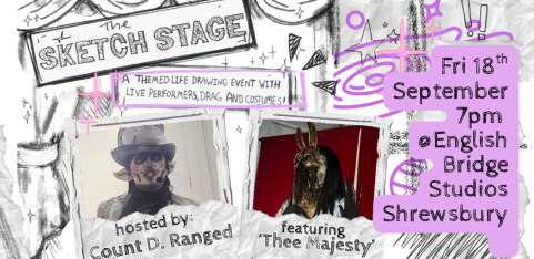 The Sketch Stage: Life drawing event -  Space Oddities 