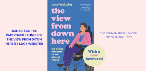 The View From Down Here - Paperback Book Launch